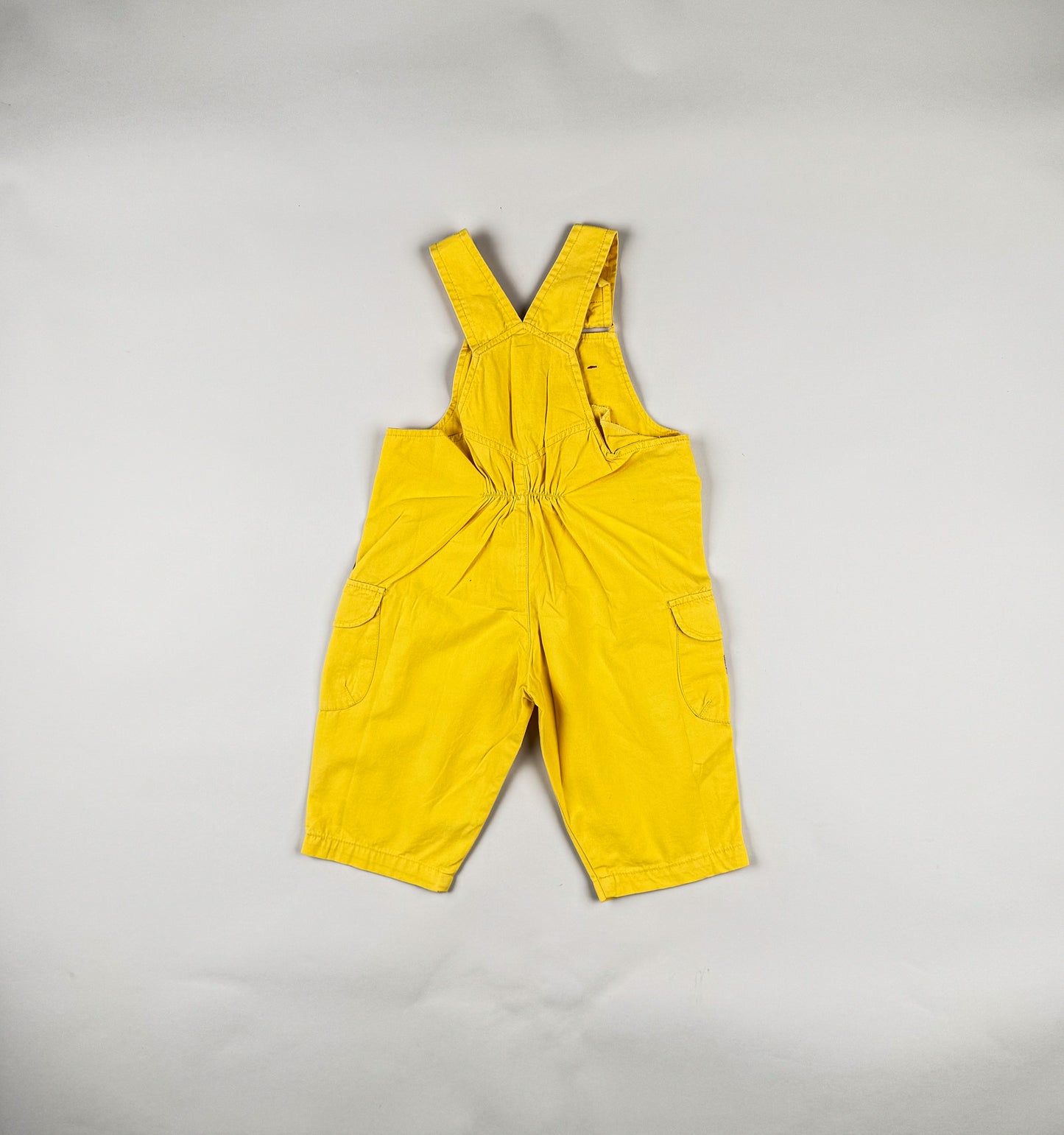 Overalls in yellow