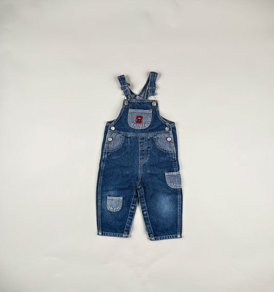 Overalls in blue