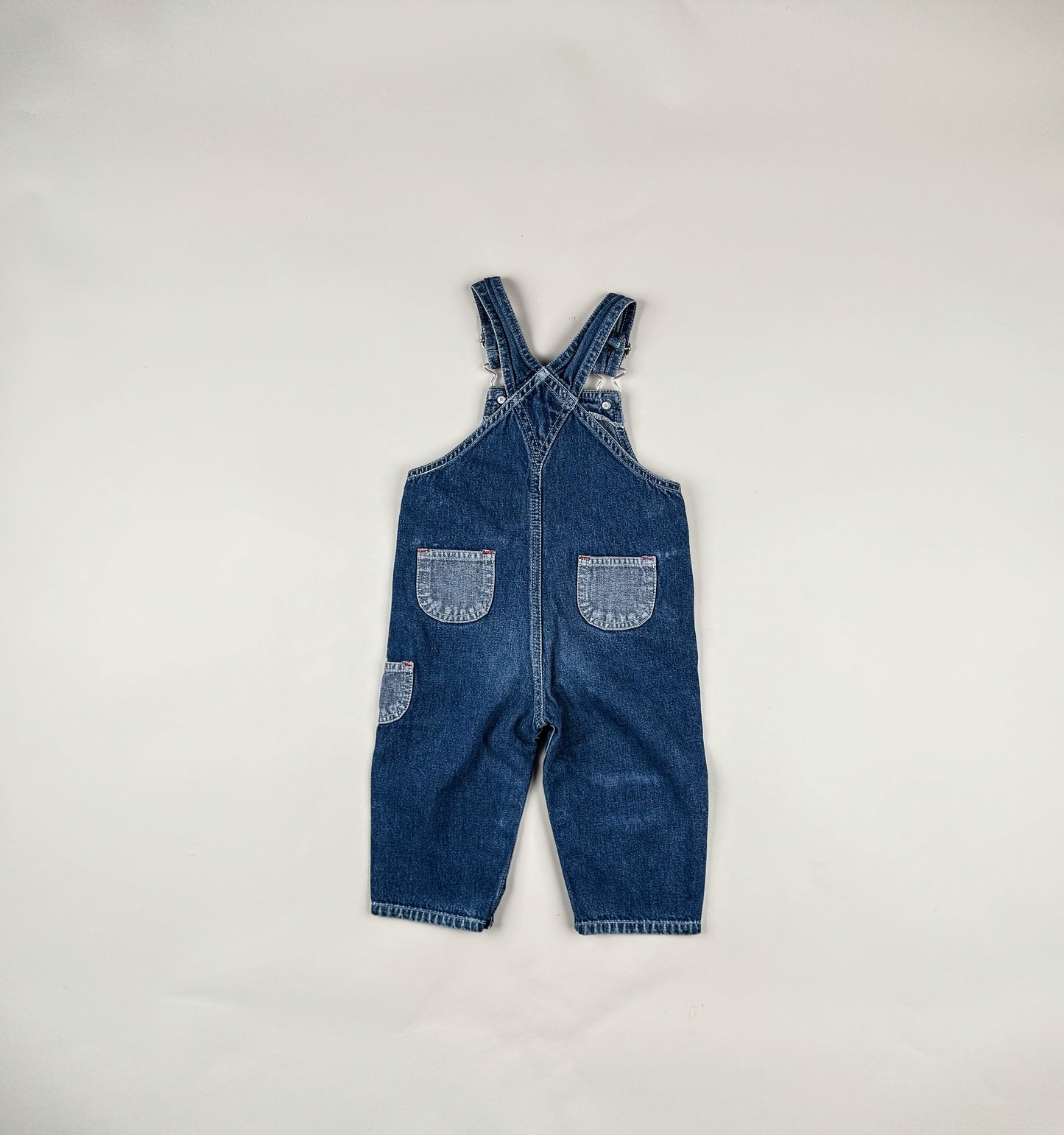 Overalls in blue