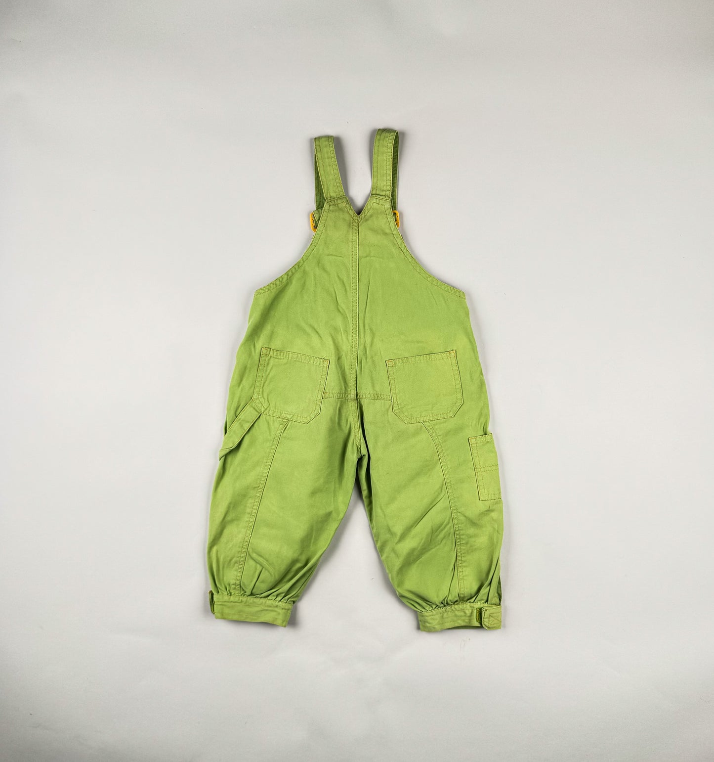 Lined Overalls in green