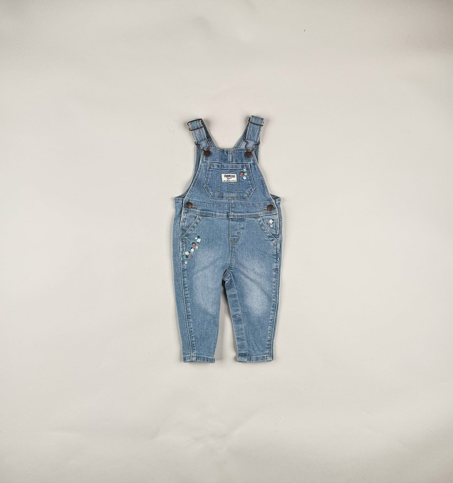 Overalls in blue