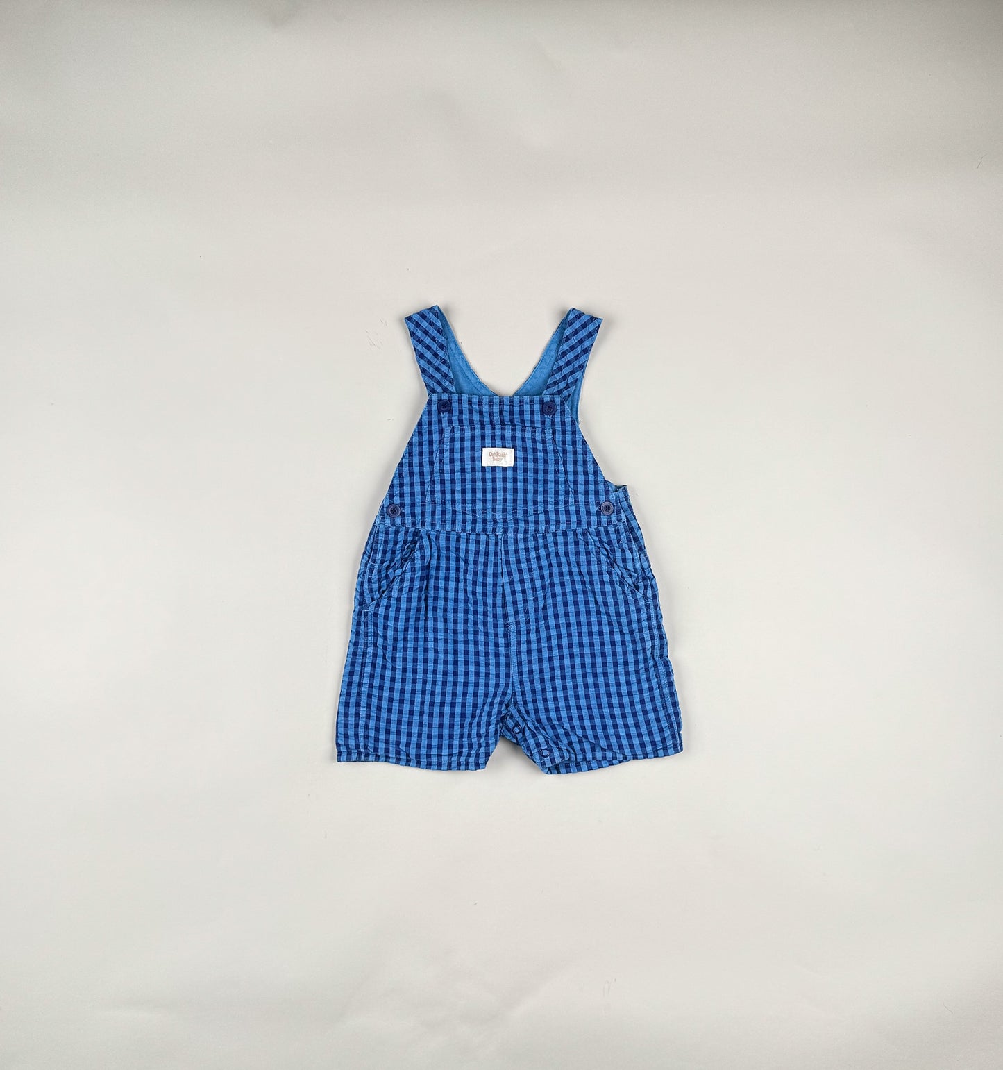 Shortalls in blue