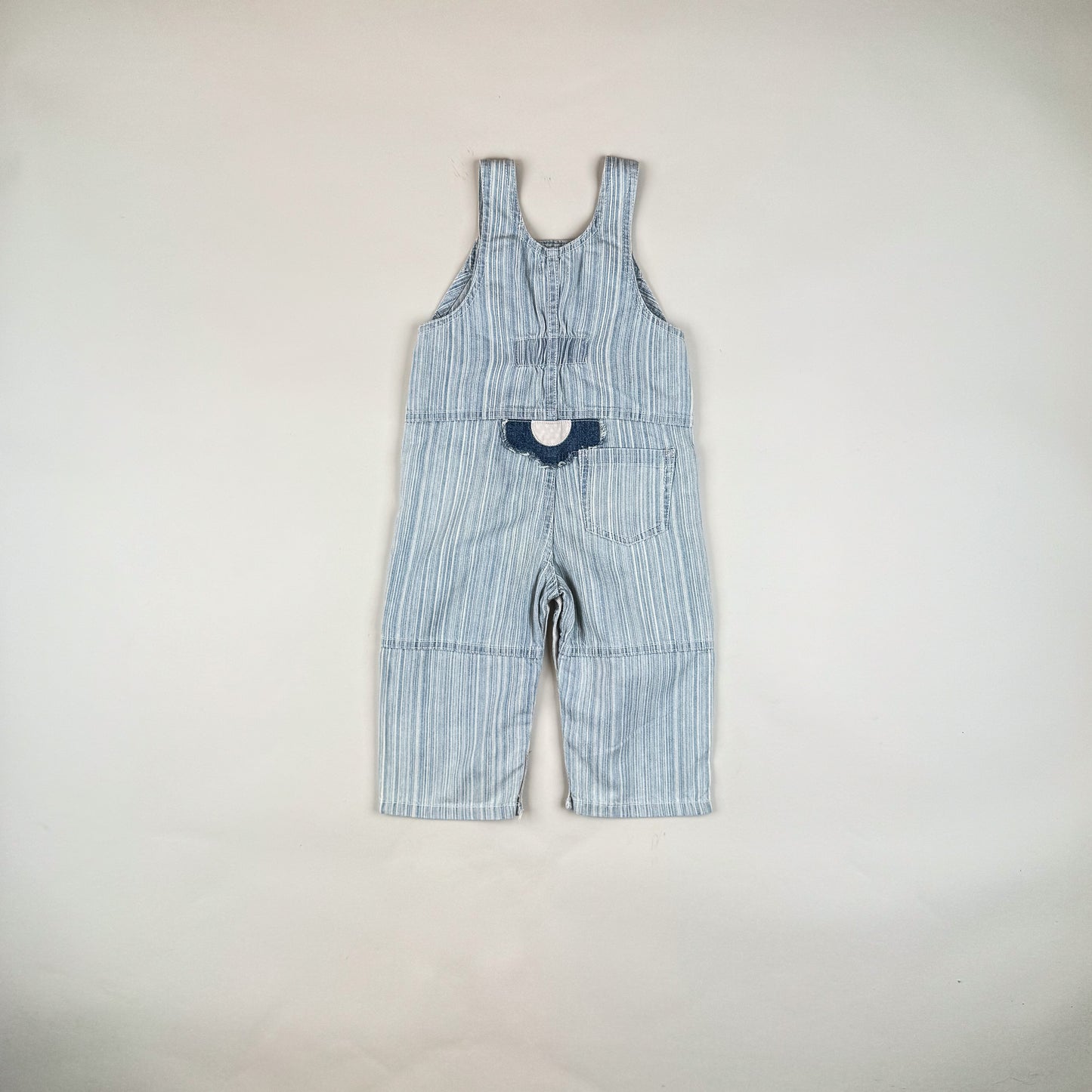 Striped Overalls