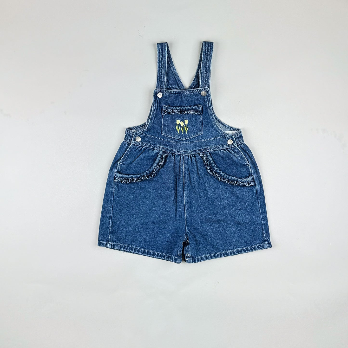 Shortalls in blue