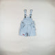 Shortalls in blue