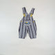 Striped Overalls