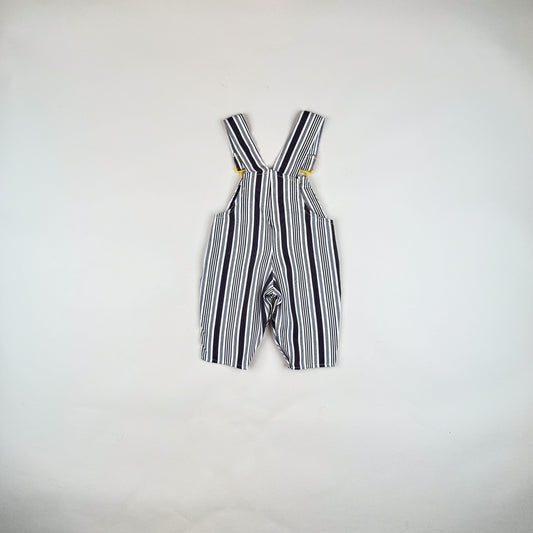 Striped Overalls