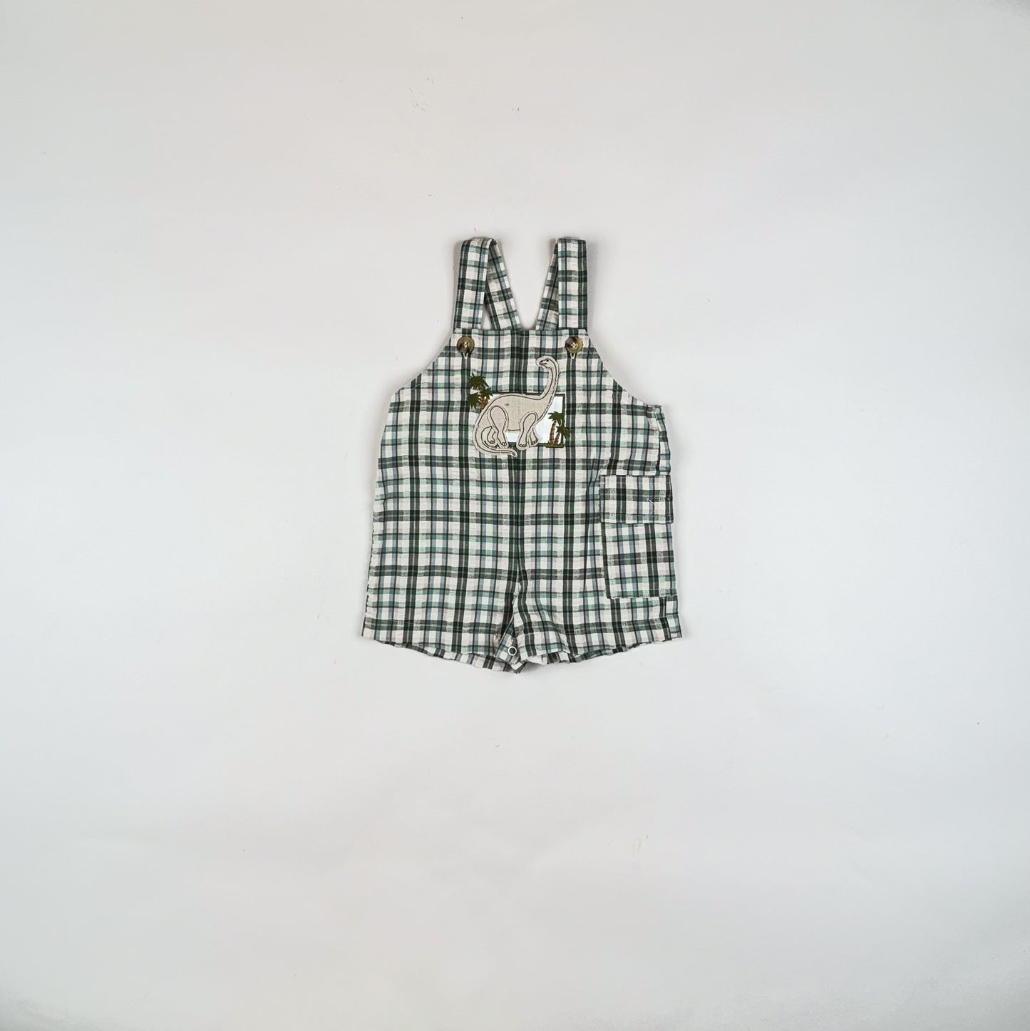 Checkered Vintage Shortalls