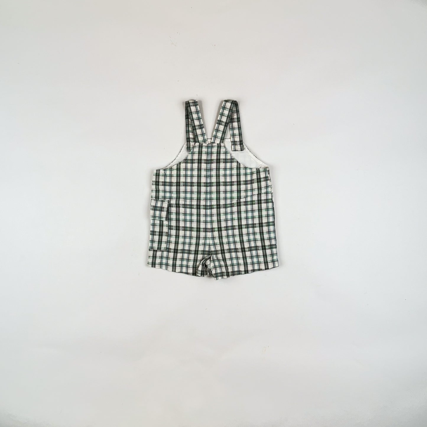 Checkered Vintage Shortalls