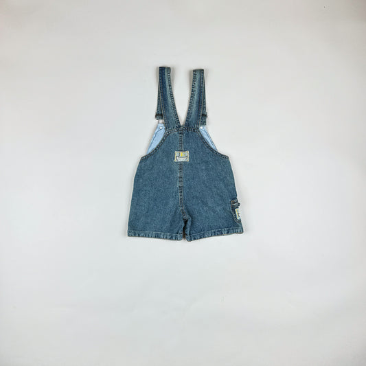 Shortalls in blue