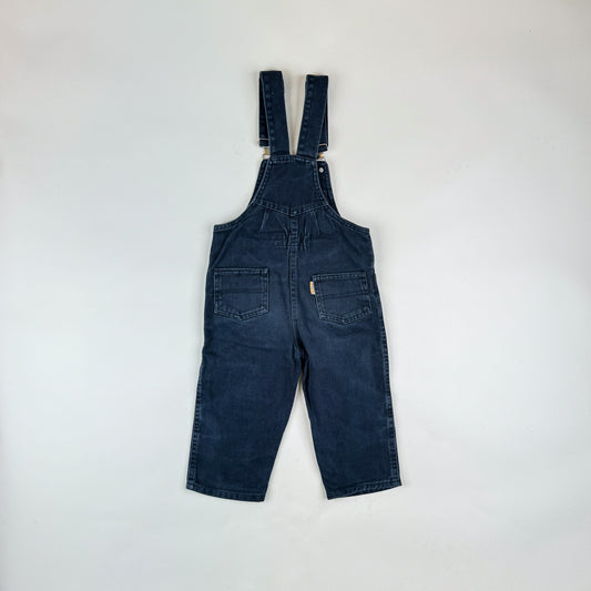 Overalls in black, grey and multi