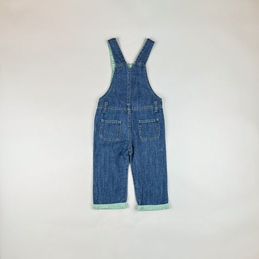 Overalls in blue