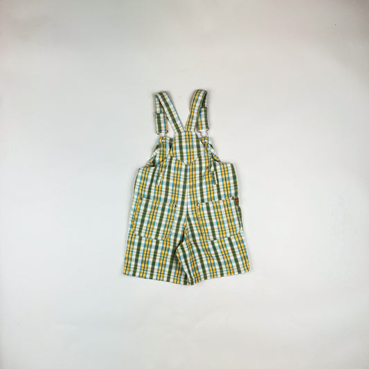 Checkered Vintage Shortalls