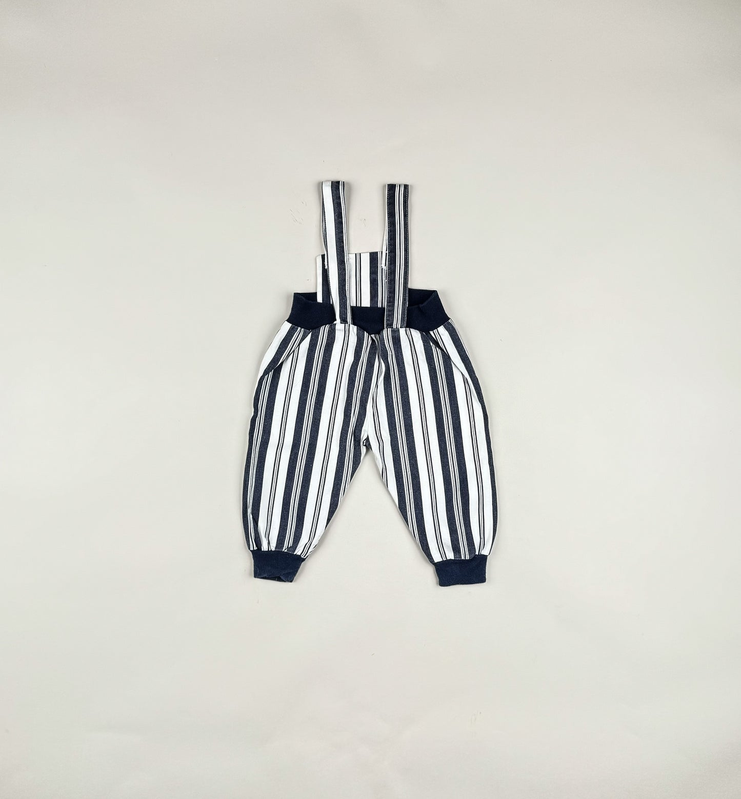 Striped Vintage Overalls