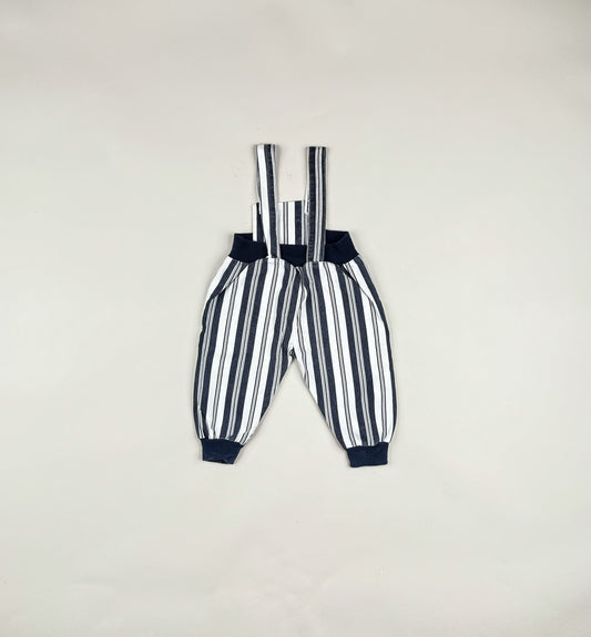 Striped Vintage Overalls