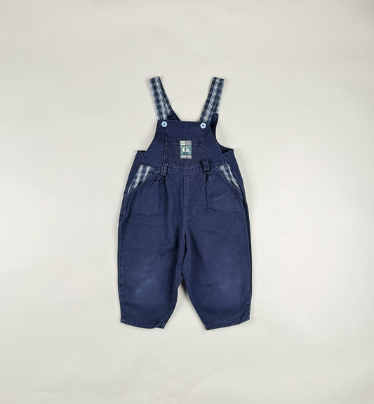 Overalls in blue