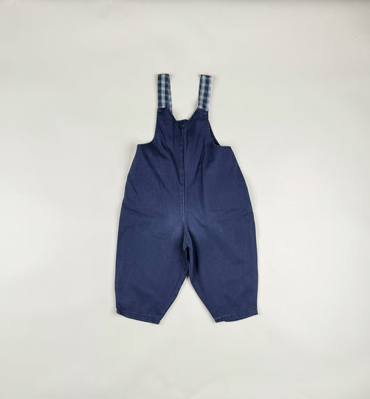 Overalls in blue