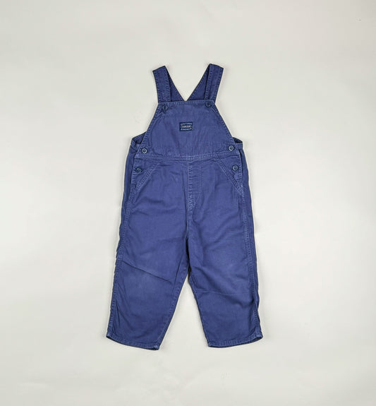 Overalls in blue