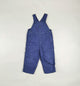 Overalls in blue