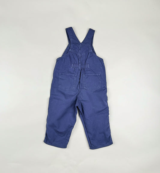 Overalls in blue