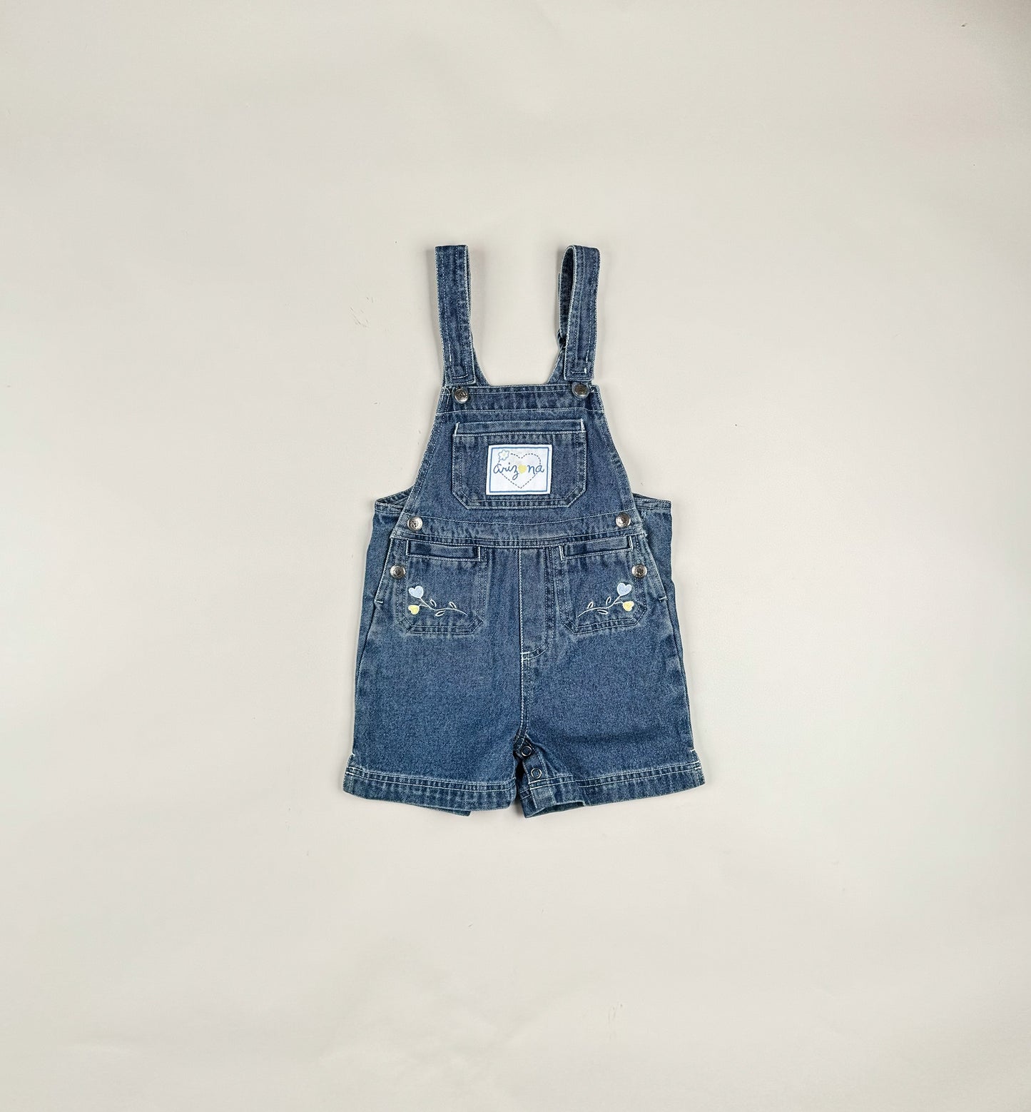 Shortalls in blue