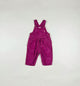 Corduroy Overalls in pink