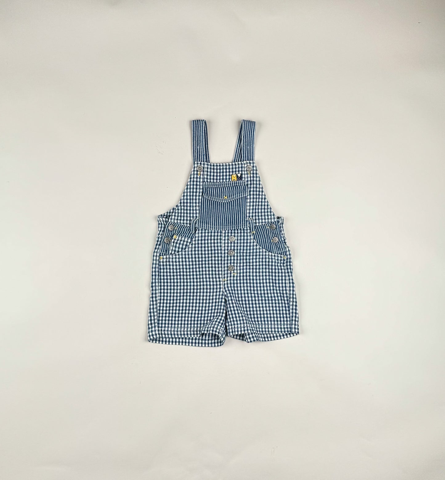 Checkered Vintage Shortalls