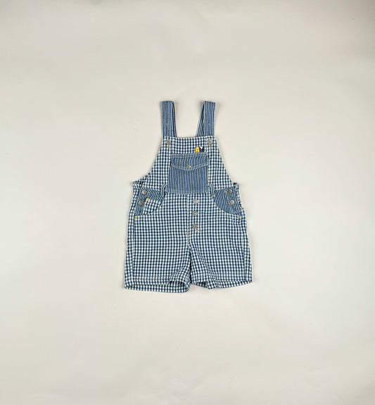 Checkered Vintage Shortalls