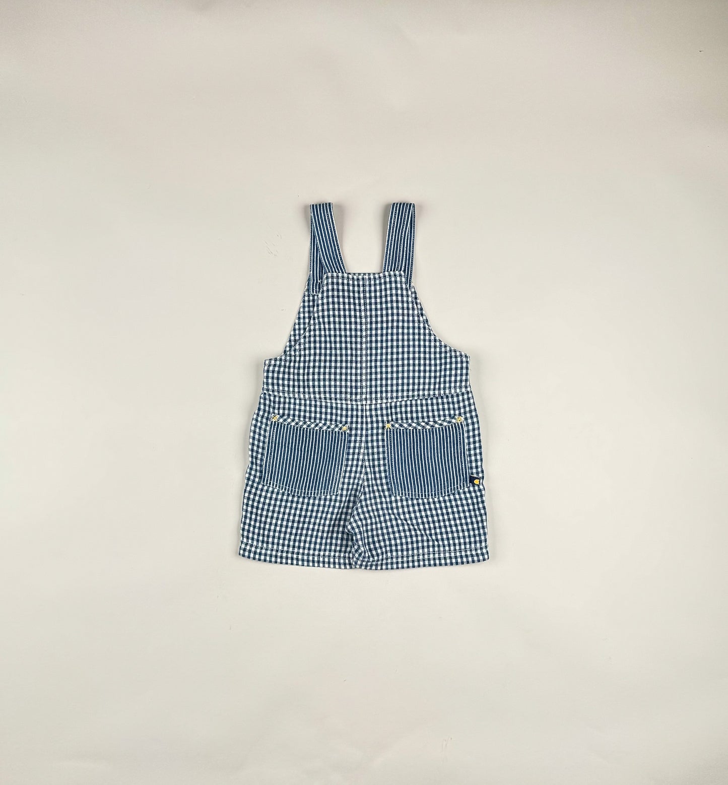 Checkered Vintage Shortalls