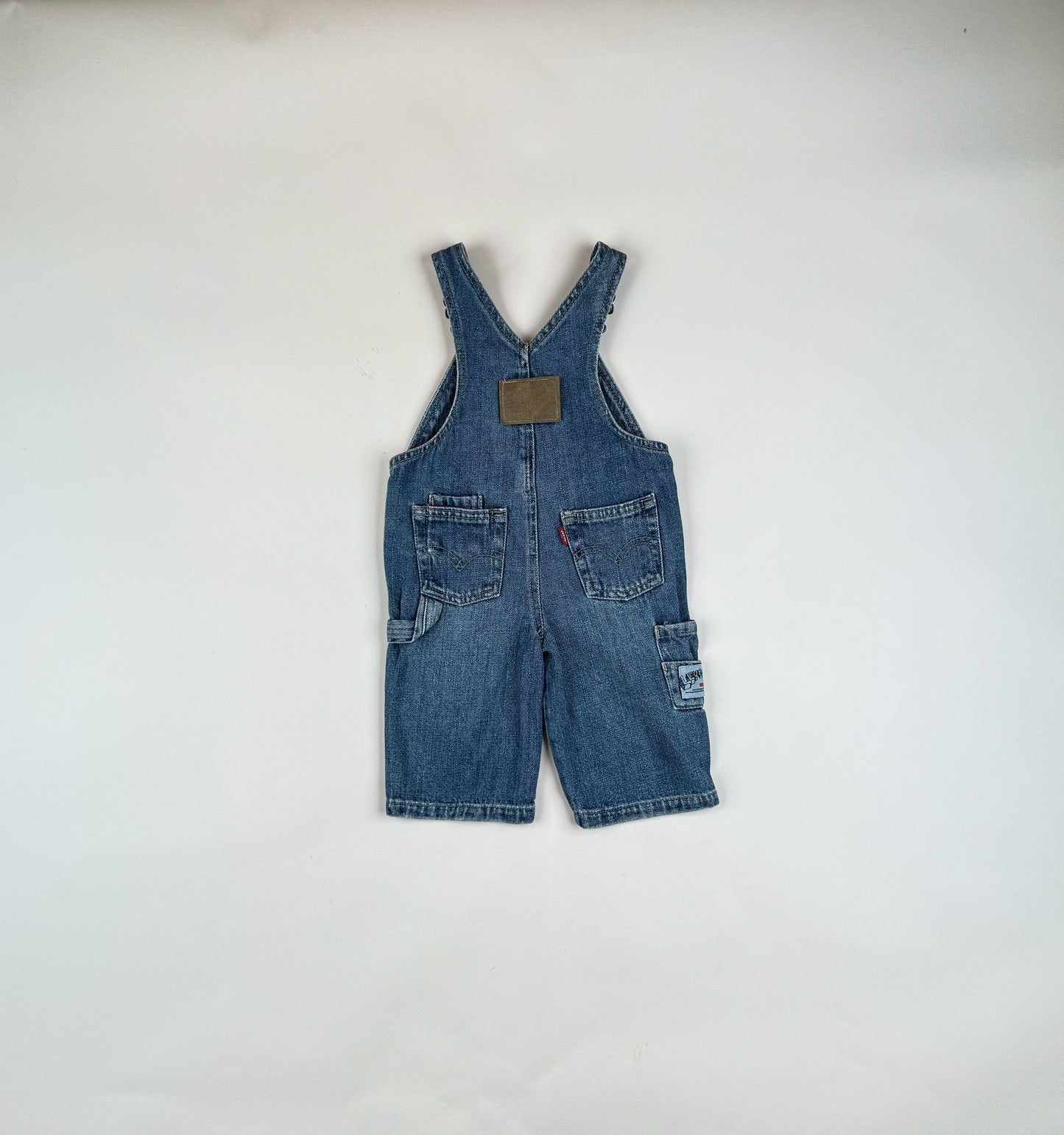 Overalls in blue