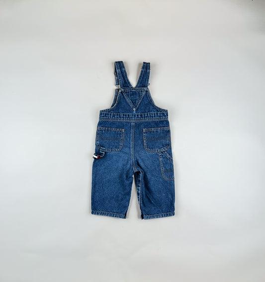 Overalls in blue