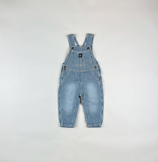 Overall in blue and white