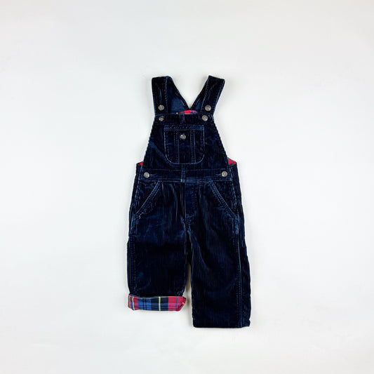 Lined Overall in blue