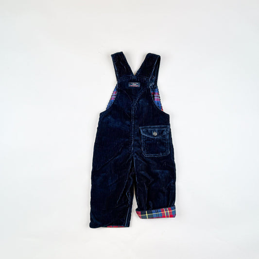 Lined Overall in blue