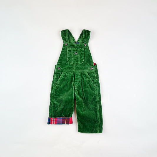 Lined Overall in green