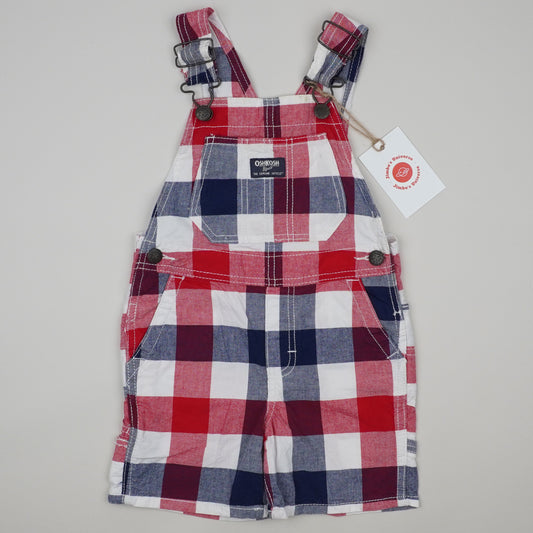 OshKosh Checkered Shortalls