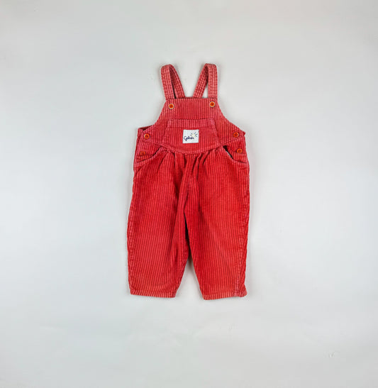 Vintage Corduroy Overalls