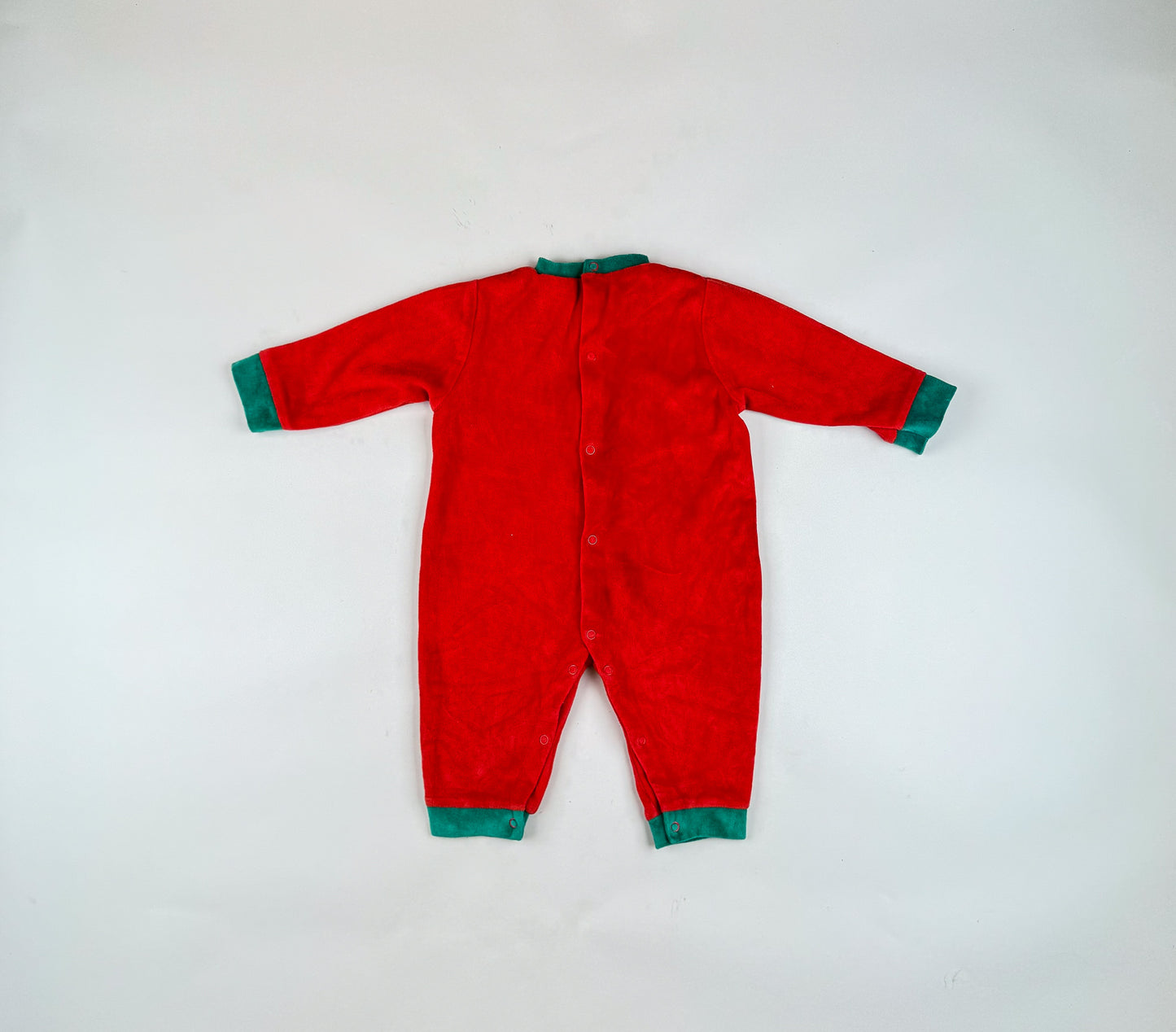 Vintage Christmas Jumpsuit in Velvet