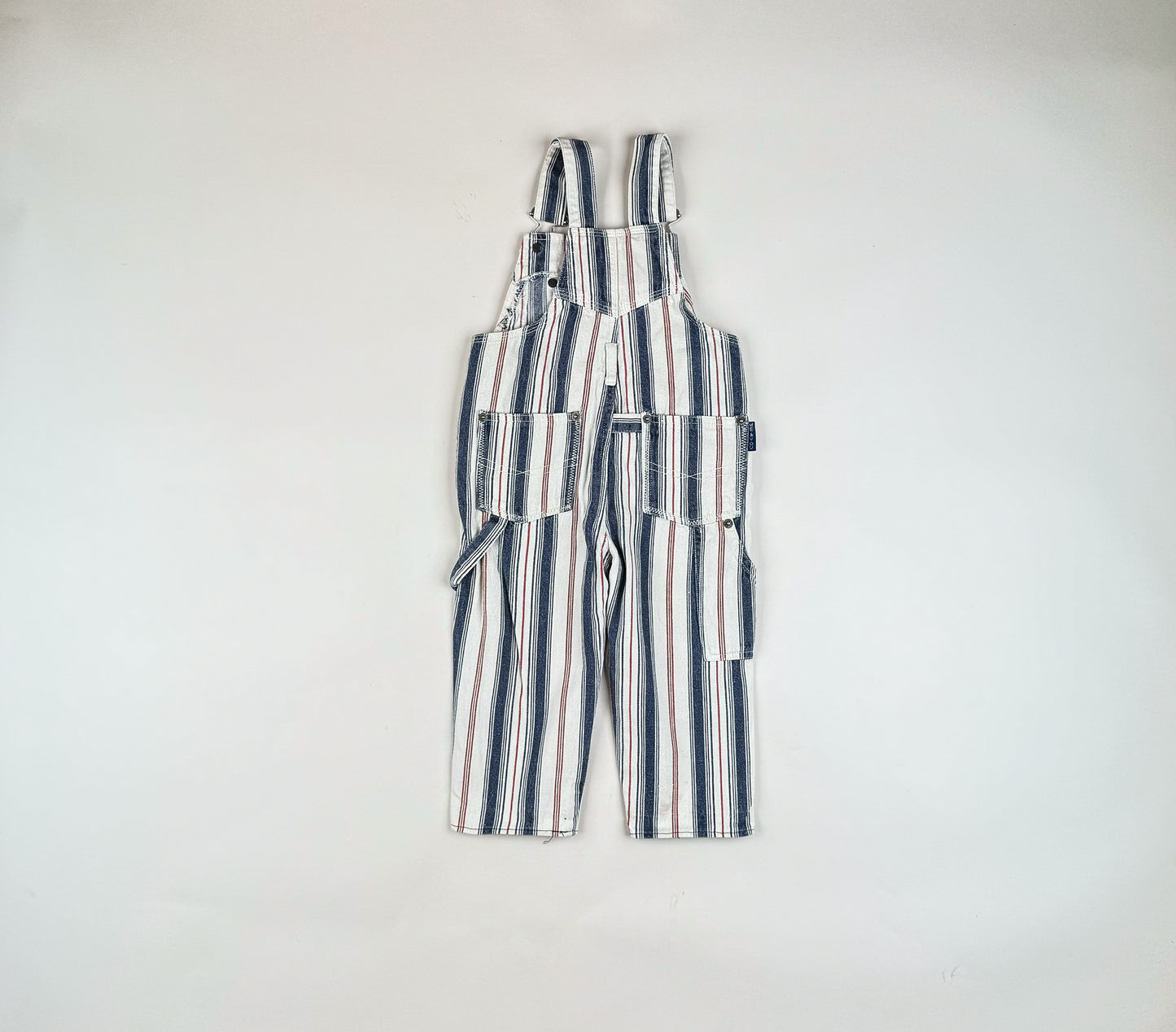 Striped Vintage Overalls