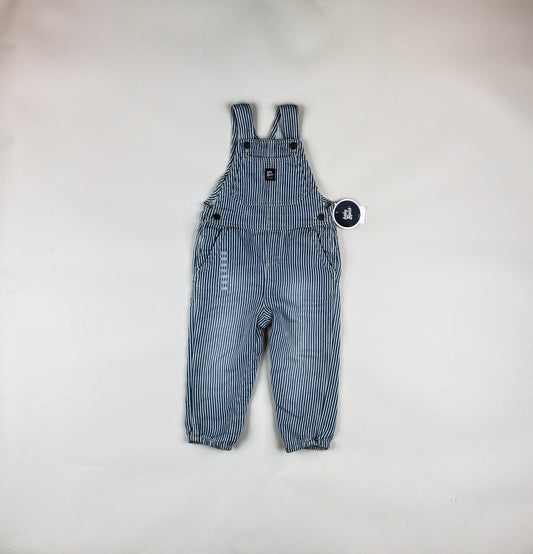 Overalls with Stripes