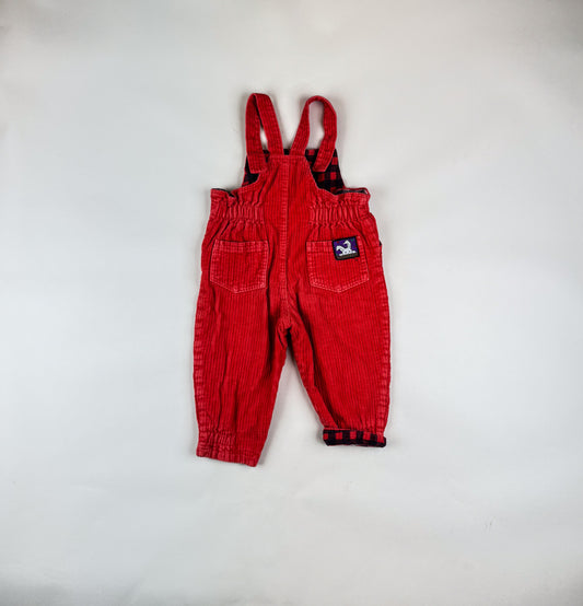 Vintage Corduroy Overalls