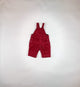 Red Velvet Overalls