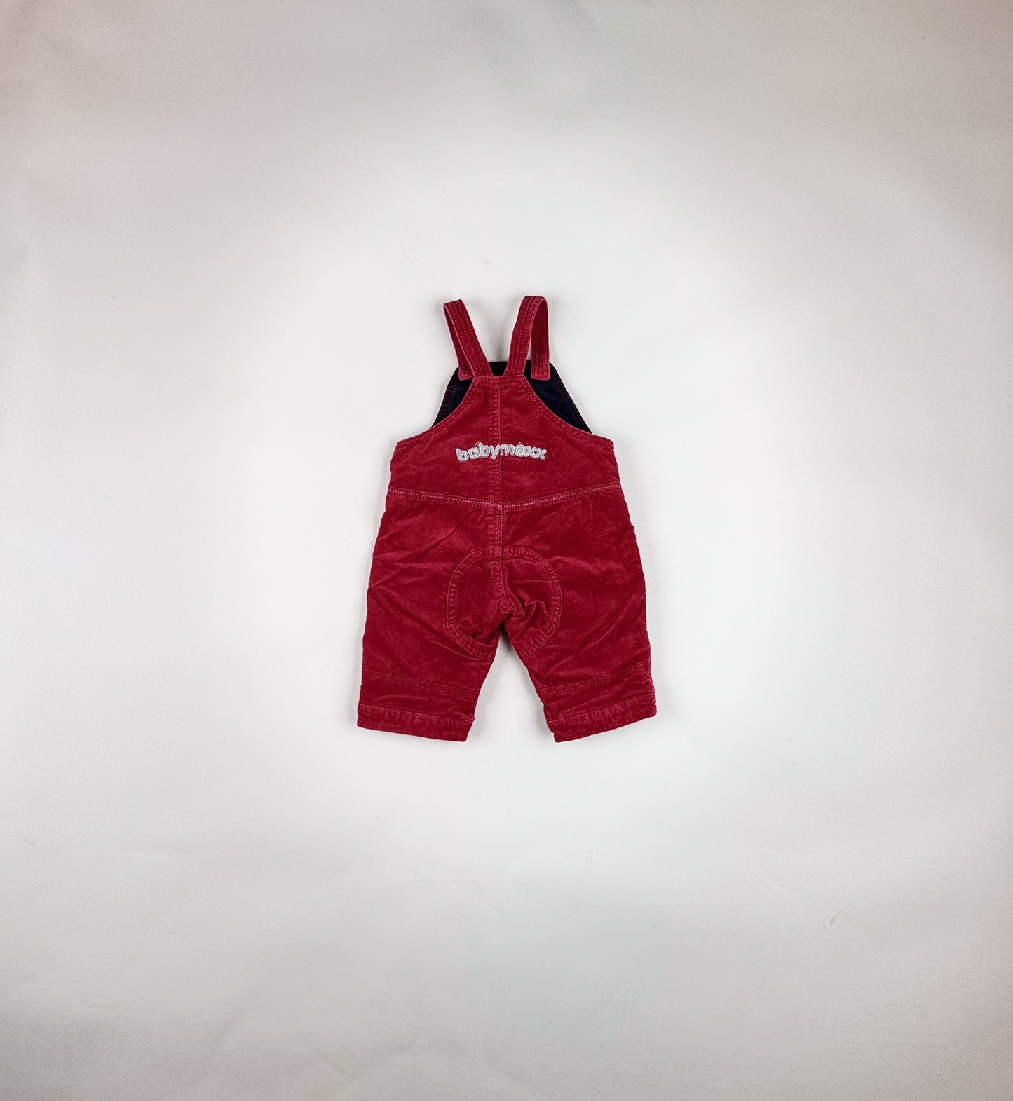 Red Velvet Overalls