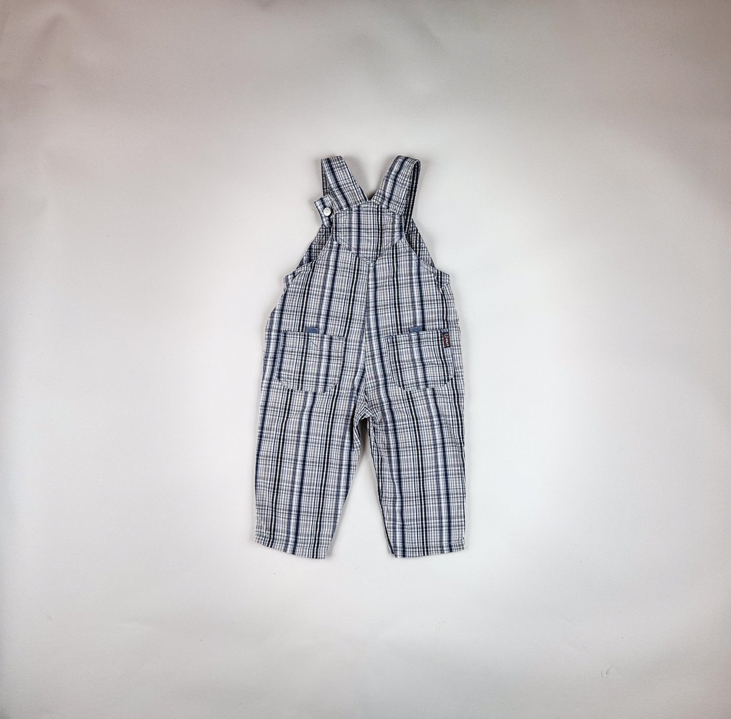 Checkered Overalls