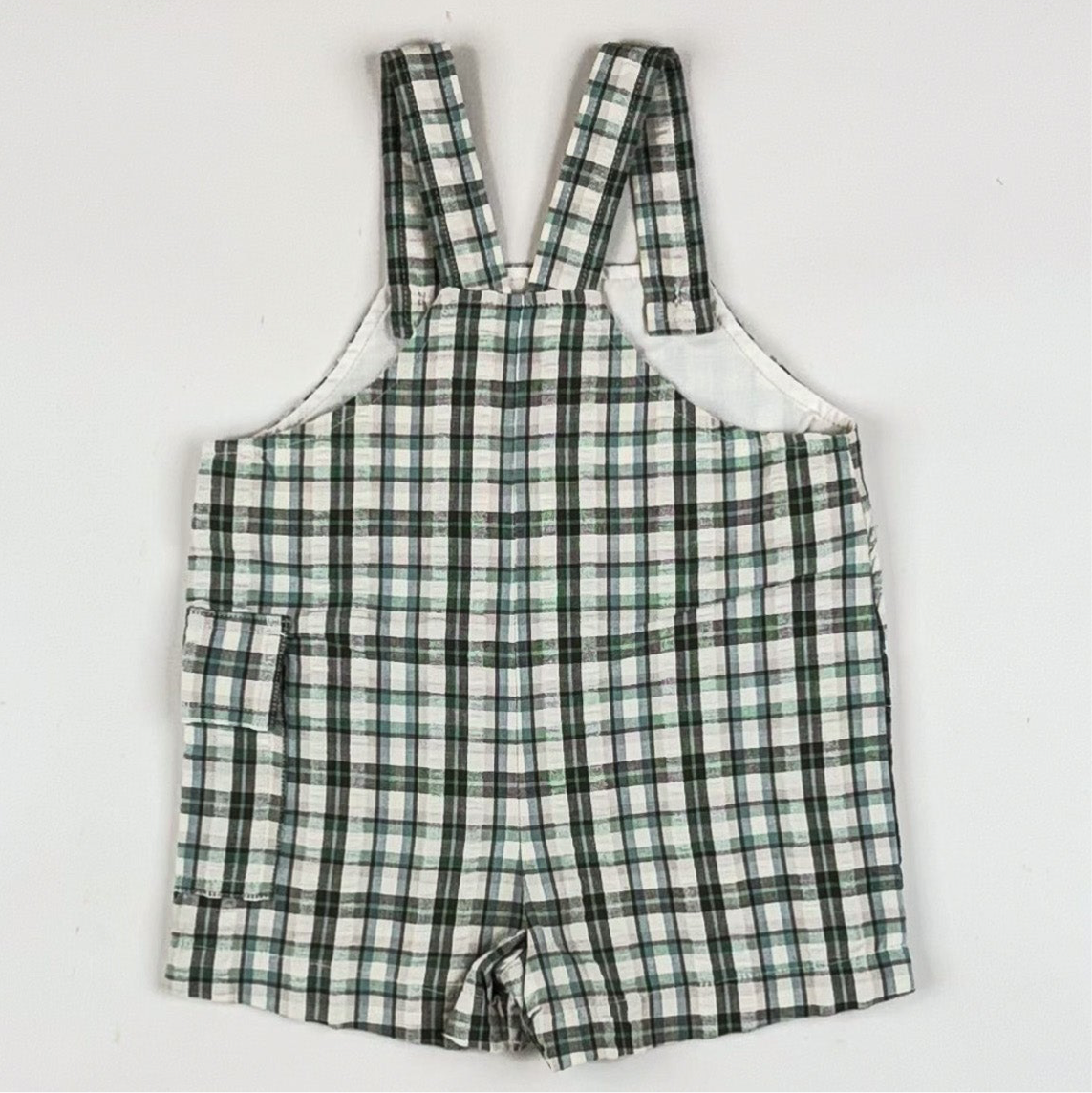 Checkered Vintage Shortalls