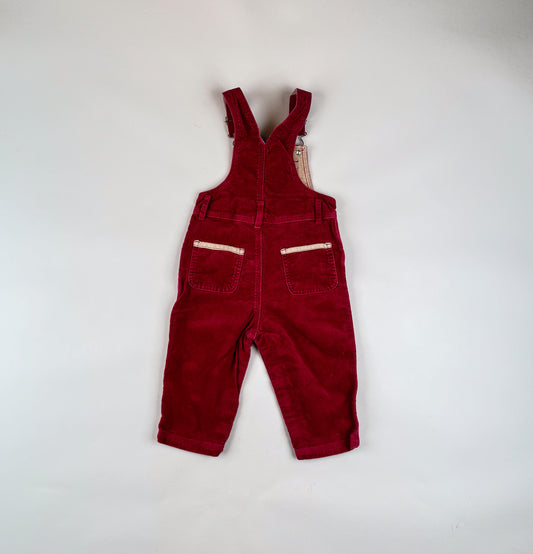 Vintage Velvet Overalls