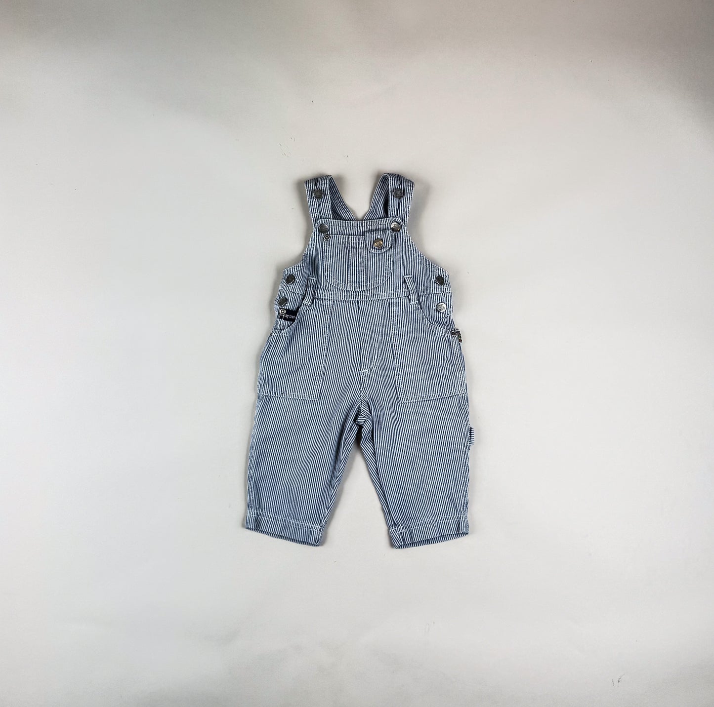 Striped Vintage Overalls