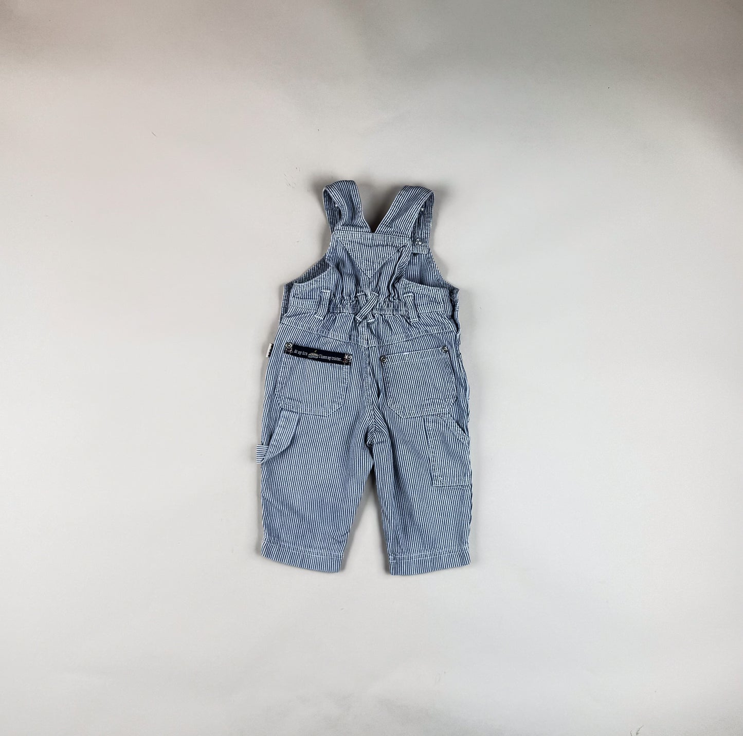 Striped Vintage Overalls