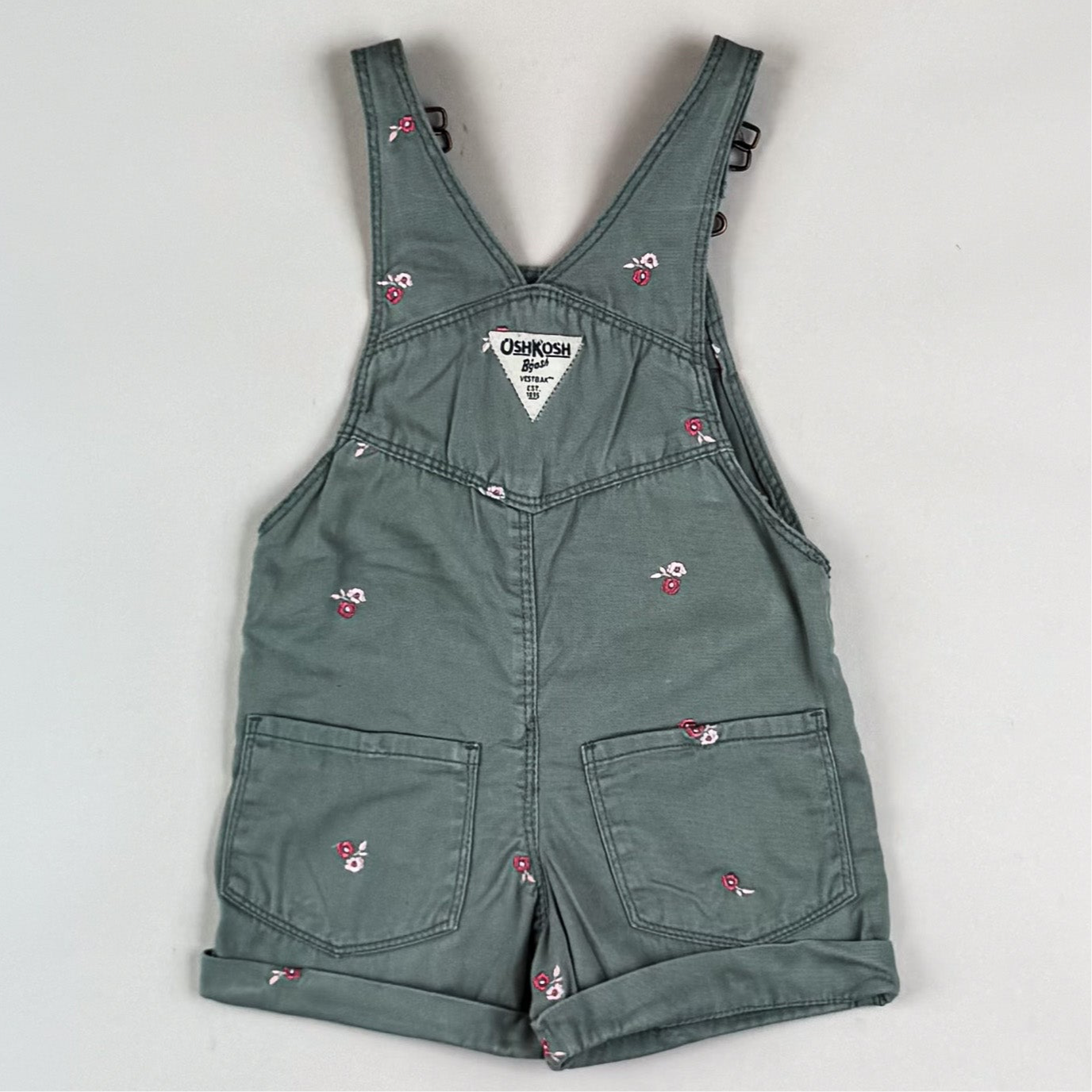 OshKosh Shortalls with Embroidery
