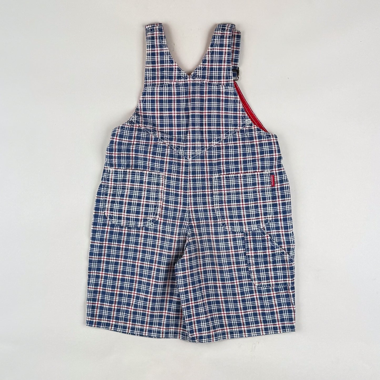 Checkered Vintage Shortalls